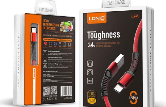 كيبل قماش ضد القطع LDNIO LS63