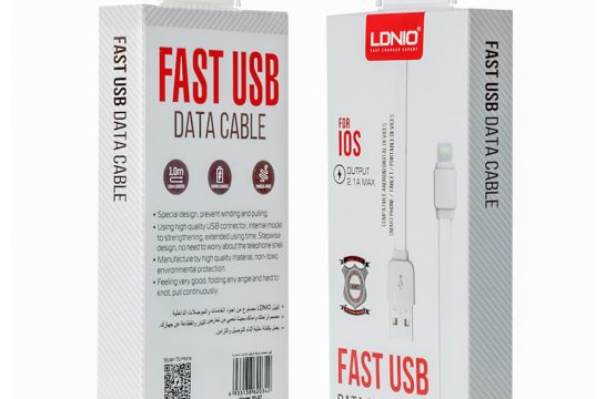 كيبل شحن ايفون  XS-07    LDNIO