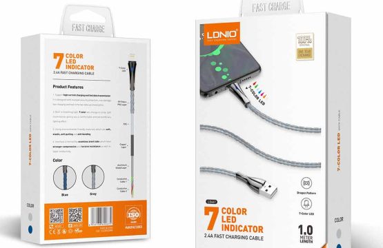 كيبل قماش ضد القطع MICRO LDNIO LS 461