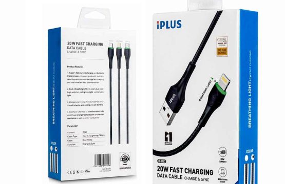 كيبل قماش (ايفون) L123 IPLUS