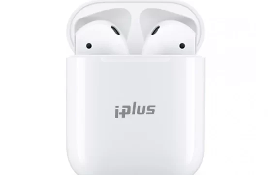 سماعة ايربودز بلوتوث لاسلكية - مدى 10 متر، حافظة حماية، ضمان سنتين