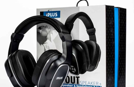 سماعة راس مع مكبر صوت خارجي – جودة عالية، اتصال سريع، عزل صوت، ضمان سنتين