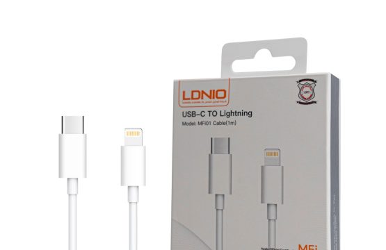 كيبل شحن ونقل بيانات USB-C إلى Lightning