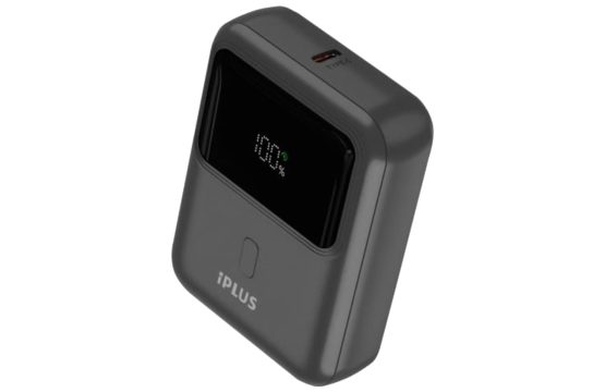 بوربنك ميني IPLUS بسعة 10000 ملي أمبير - شحن سريع 22.5 وات مع شاشة رقمية