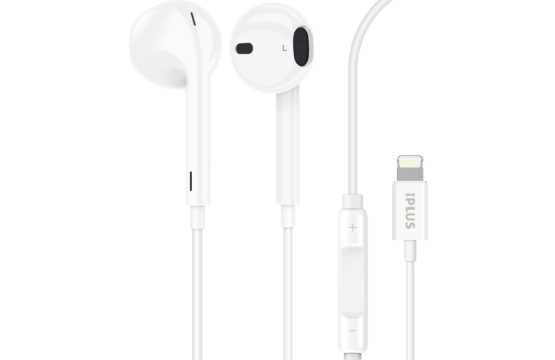 سماعة ايفون سفن دايركت مع صوت استريو وميكروفون قوي، مقاومة للتعرق، ضمان سنتين